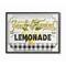 Stupell Industries White, Black, & Yellow Rustic Fresh Squeezed Lemonade Black Framed Wall Art
